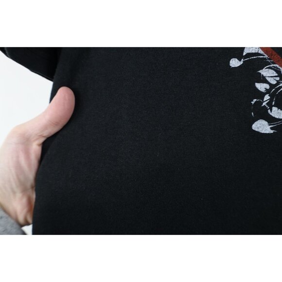 Vintage Y2K Mens Size Large Faded Rock Music Band Anthony Gomes T-Shirt Black - Picture 5 of 13